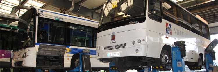 GLOBAL BUS est un garage spécifiquement dédié à l’après-vente des autocars et des autobus